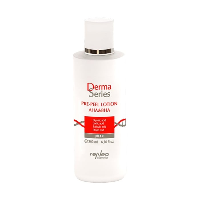 Передпілінговий знежирювальний лосьйон для обличчя Derma Series Pre-Peel Lotion pH 4.0 з AHA та BHA кислотами, 200 мл